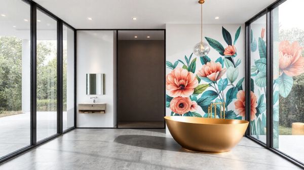Top 5 designs de panneaux muraux pour moderniser votre salle de bain